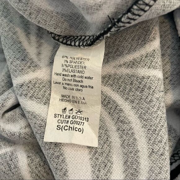 Abstract Leaf Bodycon Mini Dress - Picture 6 of 10